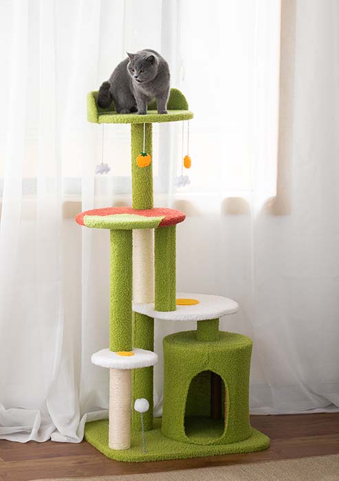 FQ cat tree house