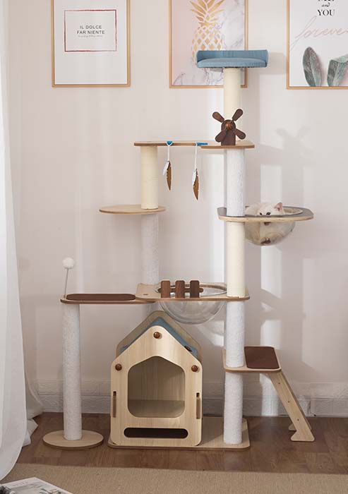 FC cat tower tree